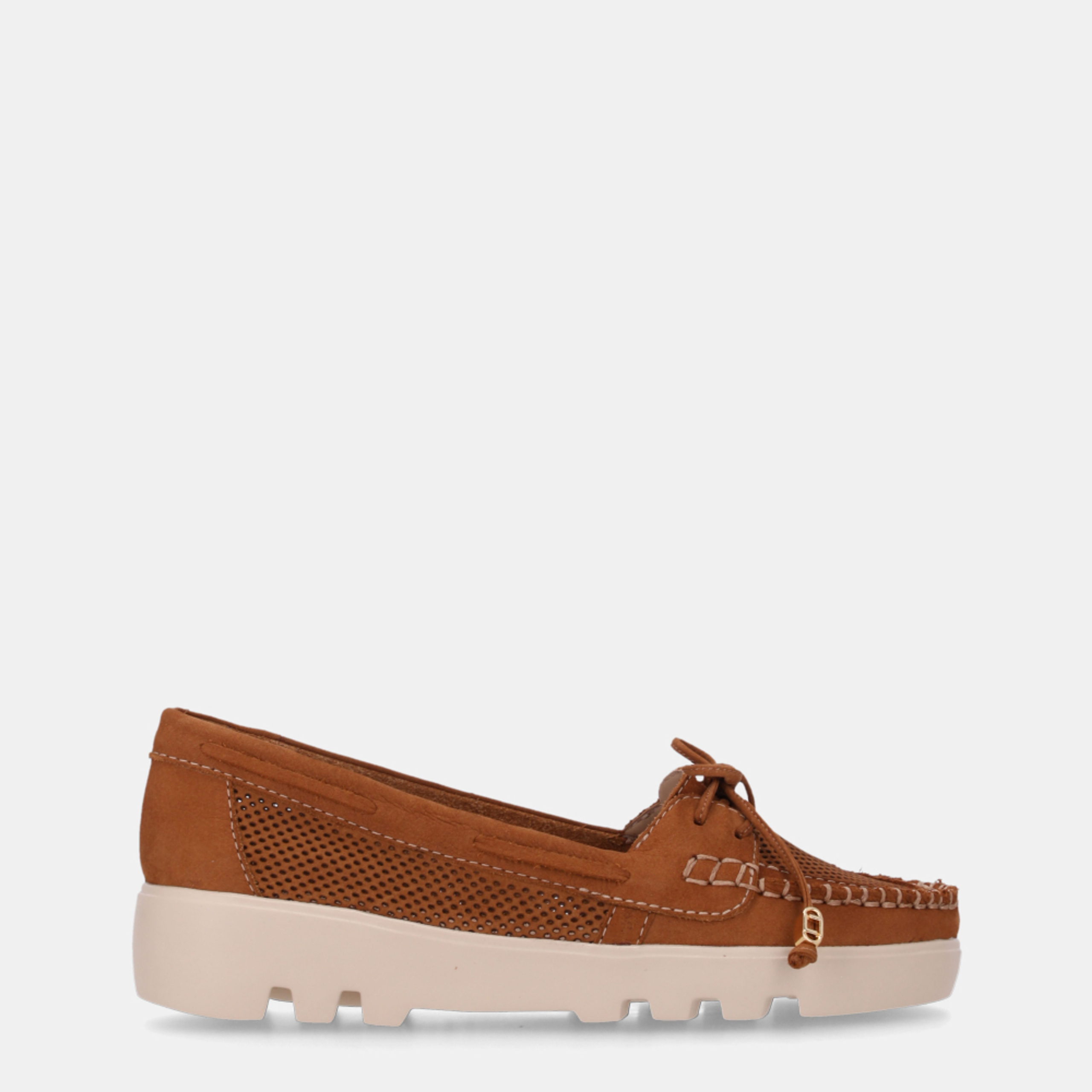 Mocassim Bison Caramelo